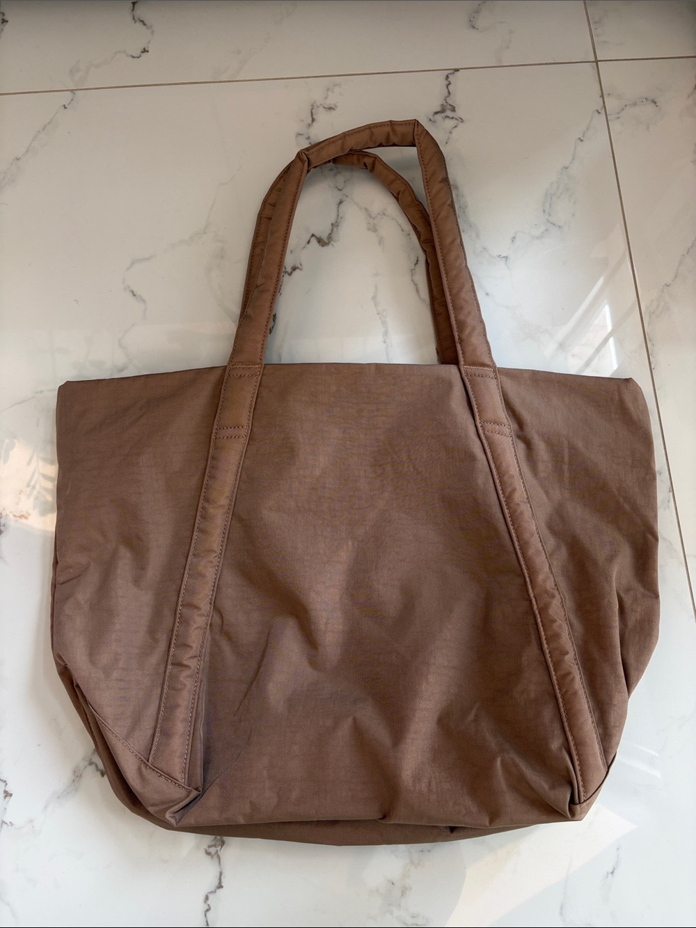 BAGGU cloud bag in toasted almond